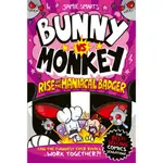 BUNNY VS MONKEY: RISE OF THE MANIACAL BADGER (BOOK 5)/JAMIE SMART【三民網路書店】