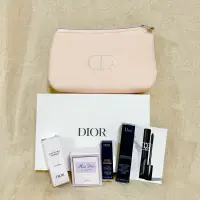 在飛比找蝦皮購物優惠-Dior 滿額禮化妝包+小樣 彩妝滿額禮 （附專櫃紙袋）交換