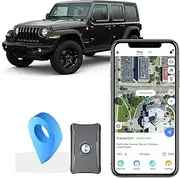 4G GPS Tracker for Vehicles, Car, Kids, Luggage, Car Tracker Device Hidden Tracking Devices with Strong Magnetic Luggag Tracker, Long Battery Life up to 12 Month, Subscription Needed, Cancel Anytime