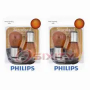 2 pc Philips Front Turn Signal Light Bulbs for Subaru B9 Tribeca Tribeca zi (for: Subaru)