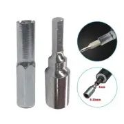 1/4” To 4mm Hex Transducer Adapter Socket Magnetic For Screwdriver Drill Bits