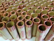 500 Penny Paper Coin Wrappers. Pre-Crimped 1 End. Shotgun Rolls. 1 Cent Pennies