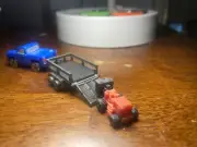 Micro Machines Scaled 3D Printed Mower Other Vehicles Not Included