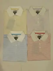 NEW LADIES’ ADIDAS GOLF CLIMACOOL S/S STRIPED POLO SHIRT, PICK A COLOR, SIZE MED