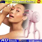 Heated Eyelash Curler Electric Eyelash Curler Auto OFF for Makeup (Pink)