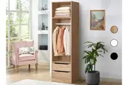 ALFORDSON Wardrobe Clothes Closet Storage Cabinet Hanging Rod