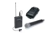 Samson Concert 88 Video UHF Wireless Combo-D System with Handheld & Lapel Mic.
