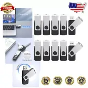 Portable 64GB Flash Drive Pack - 10 High-Quality USB Sticks for Easy Storage