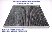 CHARCOAL CARBON Cabin Air Filter for NISSAN 2012 VERSA 1.6L ONLY (for: Nissan)