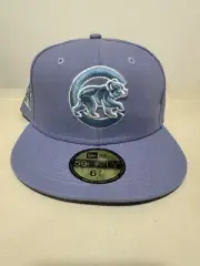 New Era Chicago Cubs Purple Haze 2016 World Series Side Patch 5950 Fitted Hat