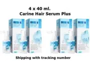 4 x40ml Hair Serum Carine Regrow Plus Growth Nourishes Hair Loss Treatment Natur