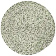 Spice Bin Braided Placemats - Mint Set of 6