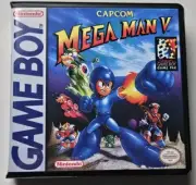 Mega Man V CASE ONLY Game Boy Box BEST QUALITY AVAILABLE