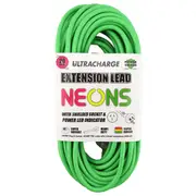 Ultracharge 20m Extension Lead 10A - Green