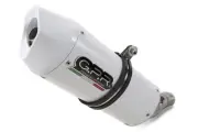 GPR Exhaust Kymco Quannon 125 2007-2016 Homolog Slip-On Albus Ceramic