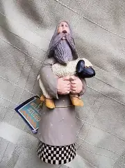 Williraye Studio Nativity Figurine Joseph? With Sheep 5.4" Tall
