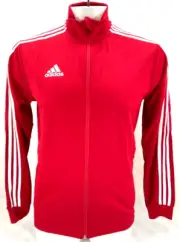 NEW Adidas Tiro 19 Training 3-stripe Athletic Jacket Full Zip Red LS Men's M