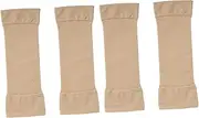 PLAFOPE Arm Sleeves for Slimming Scar Coverage Elastic Compression Shapers for Arm Calf Workout Enhancer