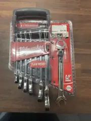 Milwaukee 7 Piece flex head spanner set