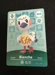 animal crossing amiibo cards blanche #262
