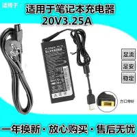 在飛比找Yahoo!奇摩拍賣優惠-適用於20V3.25A方口E470筆記本65WX270 X2