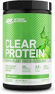 Optimum Nutrition Clear Plant Lemon Lime Protein Isolate 280 g