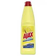 Ajax Cream Cleanser Kitchen & Bathroom Lemon 375ml