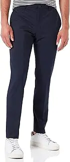 [bestseller a/s] Men's Slhslim-Josh Navy TRS Adv B Noos Suit Pants, Dark Sapphire, 24