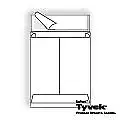 Tyvek Expansion Catalog Envelope, 12" x 16" x 2", Bright White w Kwik-Tak�