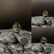 Delicate Painted 1/18 Black Man Head Sculpt For DIY Joytoy Warhammer 40k Figure