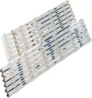 AMGHCGTEEW 12pcs Tira Conduzida for Fit for Samsung UE48JU6470 UE48JU6652 UE48JU7090 UE48JU7080 UE48JU6412 UE48JU6410 UE48JU6465 UE48JU6450