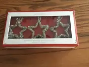 Pottery Barn Kids Christmas Tree Holiday Light Up Beaded Star Tree Garland New