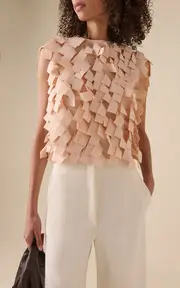 [A.W.A.K.E. MODE] Rectangle-Detailed Backless Top