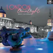 2025 Calendar London Limelight 16-Month Square Wall Gifted Stationery GSC25108
