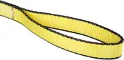 Mazzella EE2-902 Edgeguard Polyester Web Sling, Eye-and-Eye, Yellow, 2 Ply, 3...
