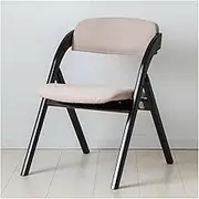 Wooden Folding Dining Chairs with Padded Seats,Stackable Extra Chair with Removable Cover,Foldable Kitchen Chairs for Table Event Party Garden Indoor(Style-6)
