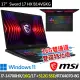 【MSI 微星】▲特仕版 17吋i7電競(Sword 17 HX B14VGKG-025TW/i7-14700HX/16G/1T+512G/RTX4070-8G/W11)