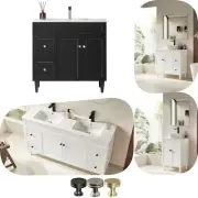 QLD 900mm Ceto Harrington Hampton Shaker PVC Water Proof Floor Standing Vanity