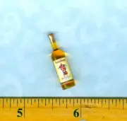 Dollhouse Miniature Size Spiced Rum Bottle # C M S