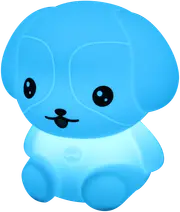 Crest Kids Multi-Coloured Rechargeable Night Light Puppy