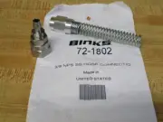 Binks 72-1802 3/8" NPS SS Hose Connection 721802 (Pack of 3)