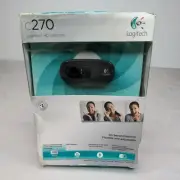 Logitech C270 HD Webcam - New & Sealed, Box Damaged