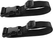 2pcs Adjustable Bag Straps Polyester Shoulder Strap Extender For Fanny Pack Purse Belt Extender Belt Bag Adjustable Elastic Strap Buckle Waist Extender