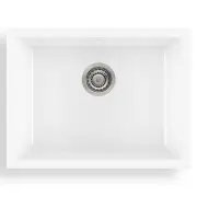 OLIVERI Sicily White Mega Bowl Fireclay Universal Sink SC-WH1990TU