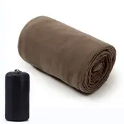 Outdoor Camping Ultra-Light Portable Fleece Sleeping Bag Liner