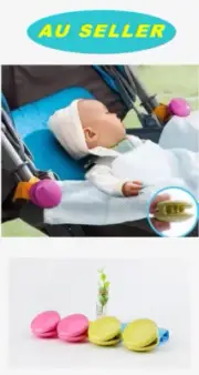 2/4 PCS Baby Stroller Blanket Pram Toy Clip Car Seat Cover Clips Nursing Cover