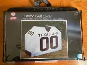 Texas A & M Aggie Jumbo Barbeque BBQ Grill Cover. Football Jersey design. NEW!