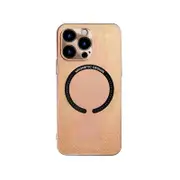 Iphone Magsafe Leather Case leather Gold 13 Pro Max Case Cover