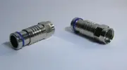 10 x RG11 F-Type Compression Connectors 4 Foxtel NBN Telstra CCTV HFC Coax Cable