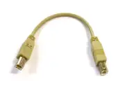 USB 2.0 Cable - Type B Male to Type B Male - Converter Cable, 12.25" Length